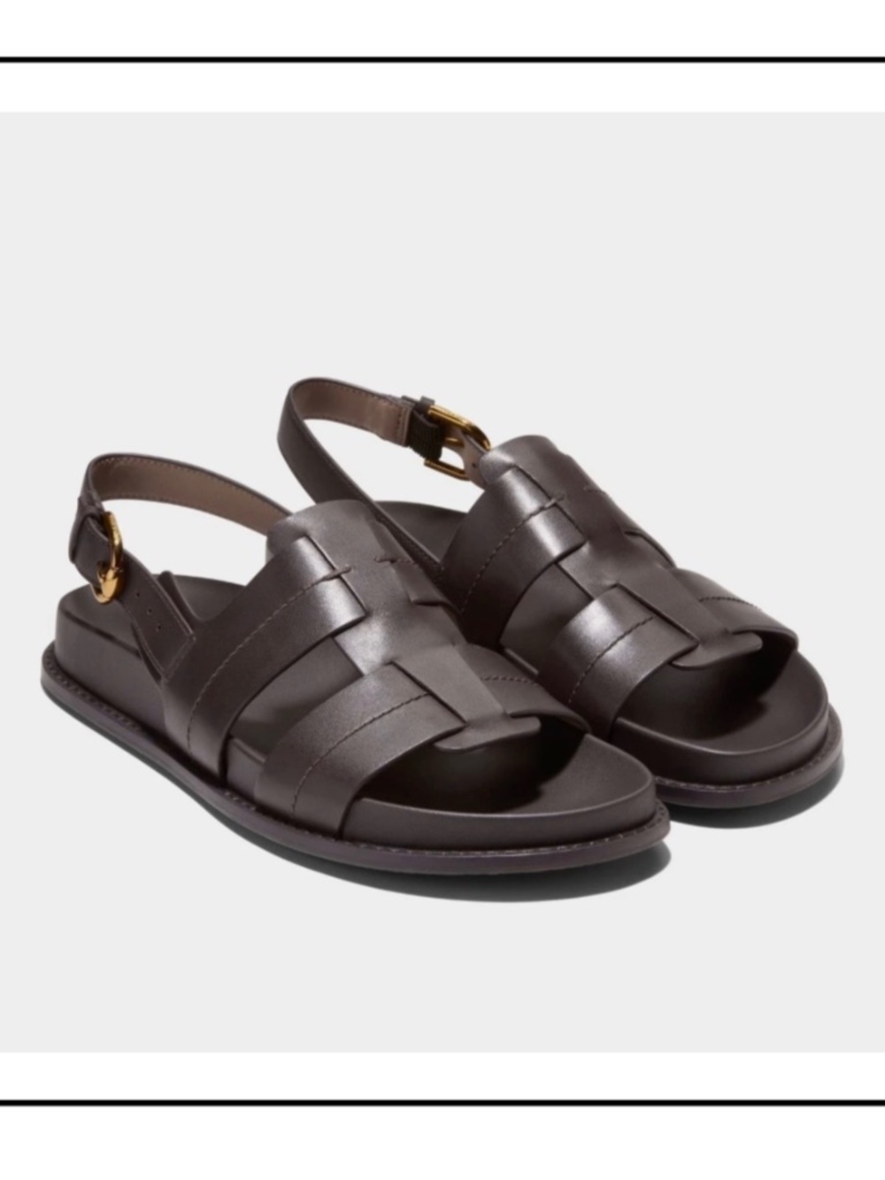 COLE HAAN - MARLEE FISHERMAN SANDAL -  NEW - W6.5B